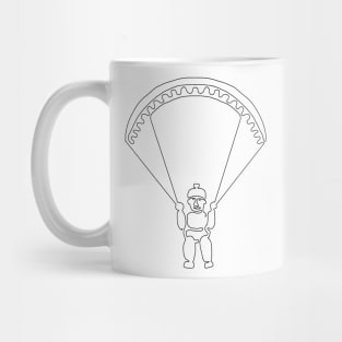 Paragliding Line Mug